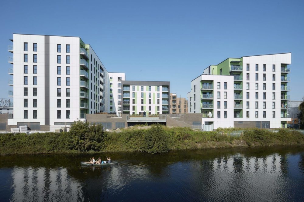 Four phase residential development delivered in collaboration with RG Carter